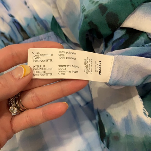 BLACK TAPE TIE DYE MAXI DRESS - Picture 9 of 11